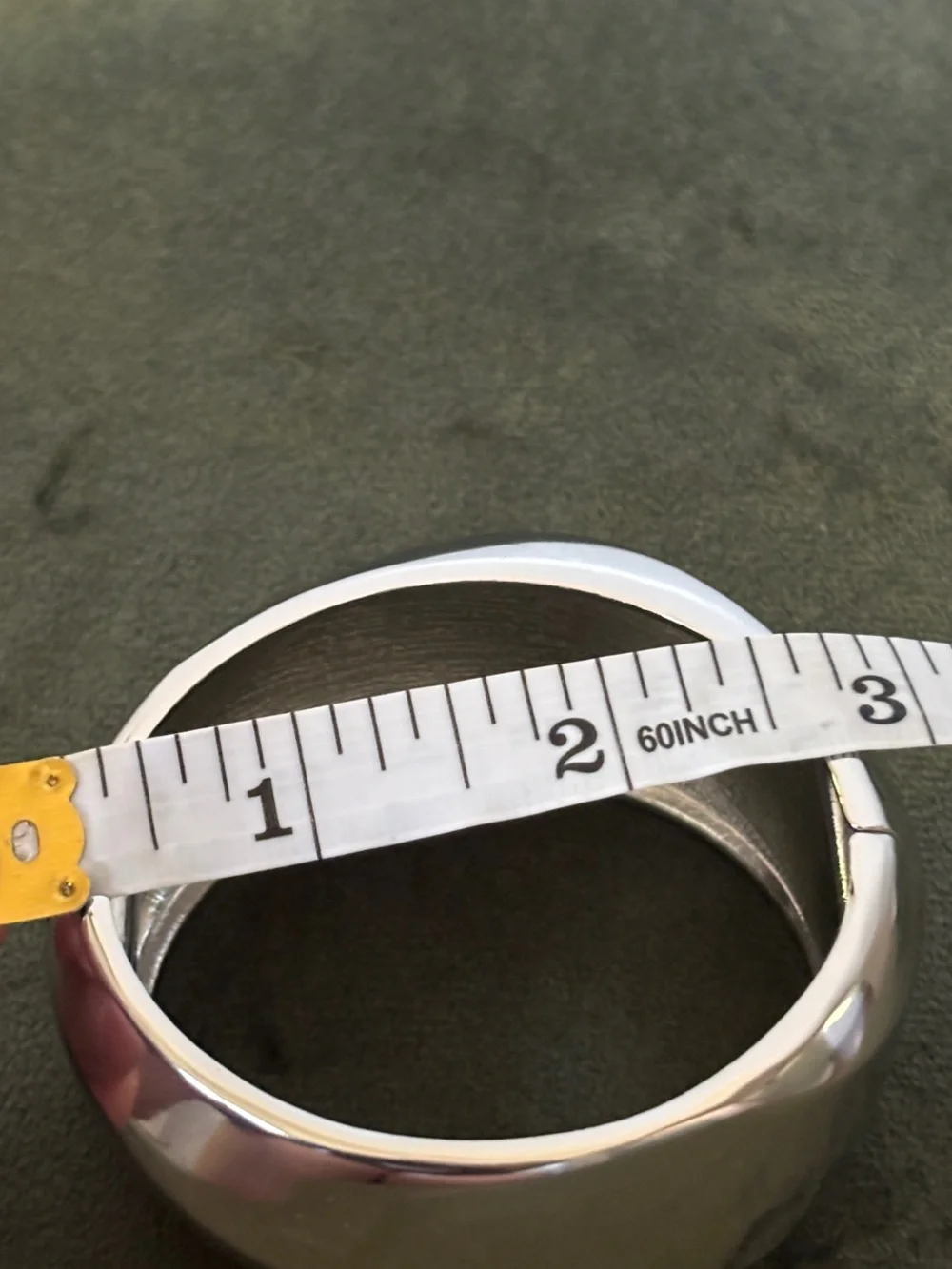 Banana Republic Polished Silver-Tone Clasp Bracelet